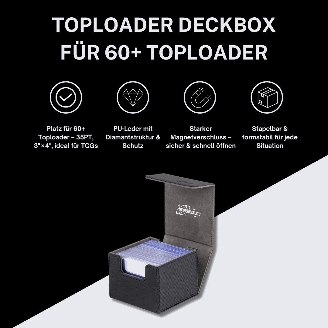 cardcosmos - 60+ Premium Toploader Box