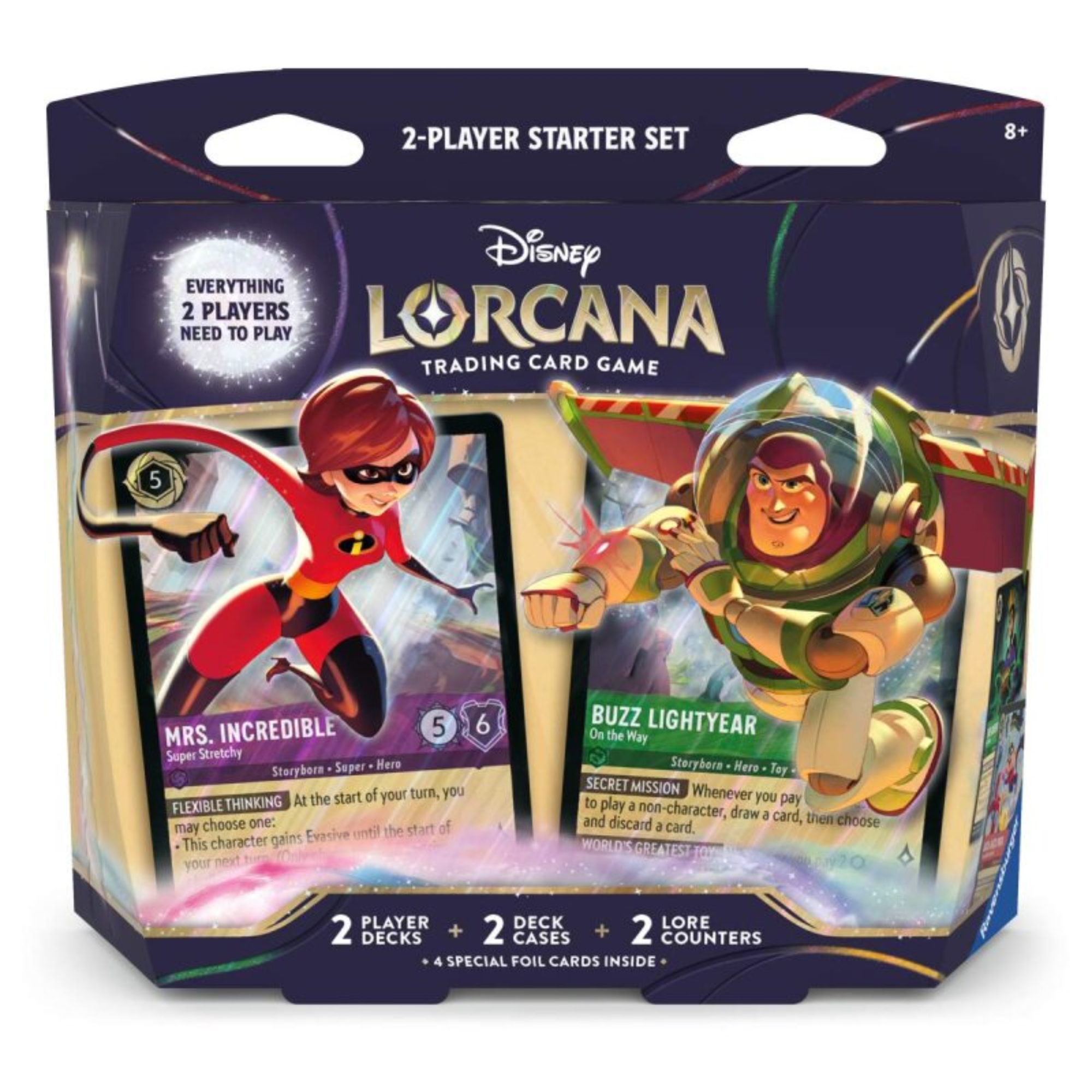 Disney Lorcana - Wilds Unknown Lot de démarrage 2 joueurs - EN