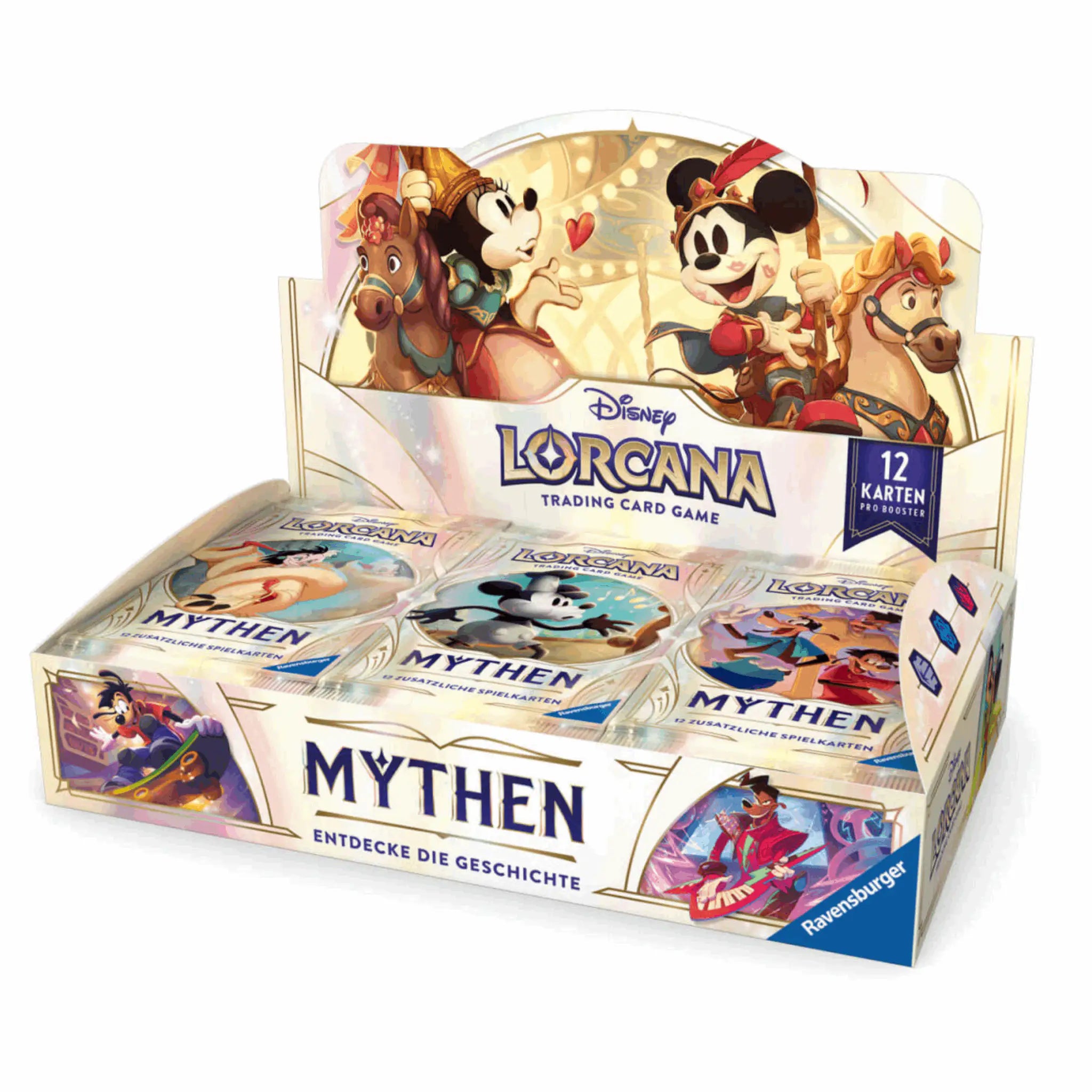 Disney Lorcana - Mythen Booster Display - DE