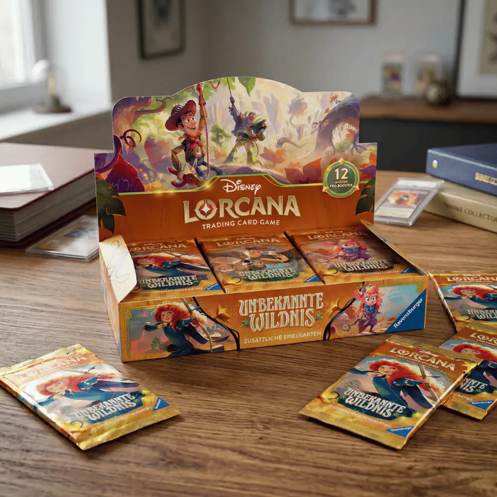 Disney Lorcana - Unbekannte Wildnis Booster Display - DE