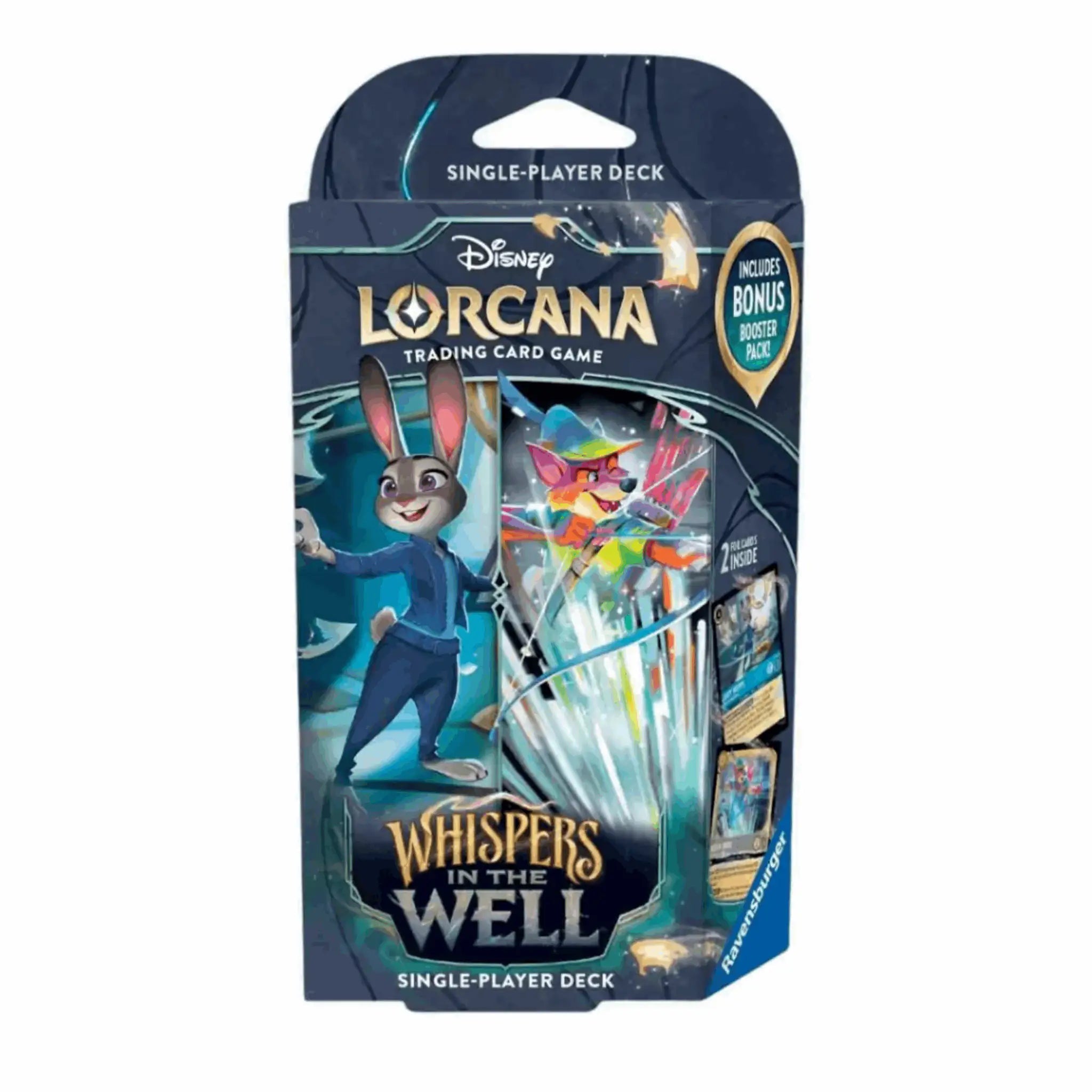 Disney Lorcana - Whispers in the Well Starter Deck Judy Hopps/Robin Hood - EN