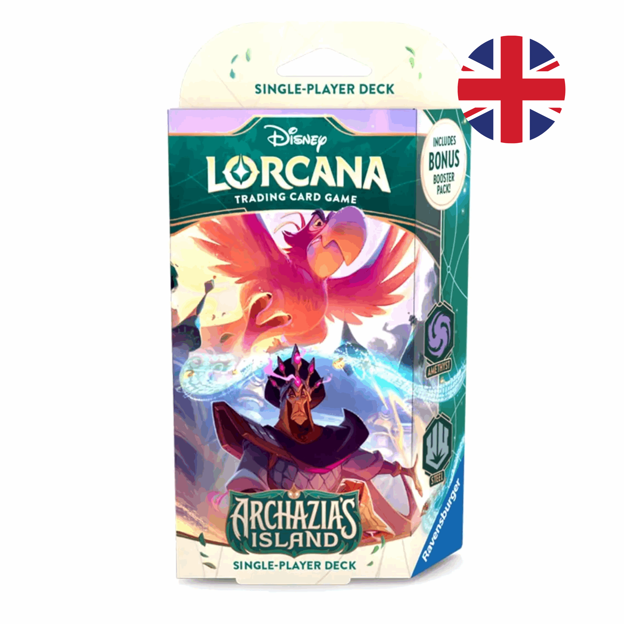 Disney Lorcana - Archazia’s Island Starter Deck Amethyst / Steel - EN