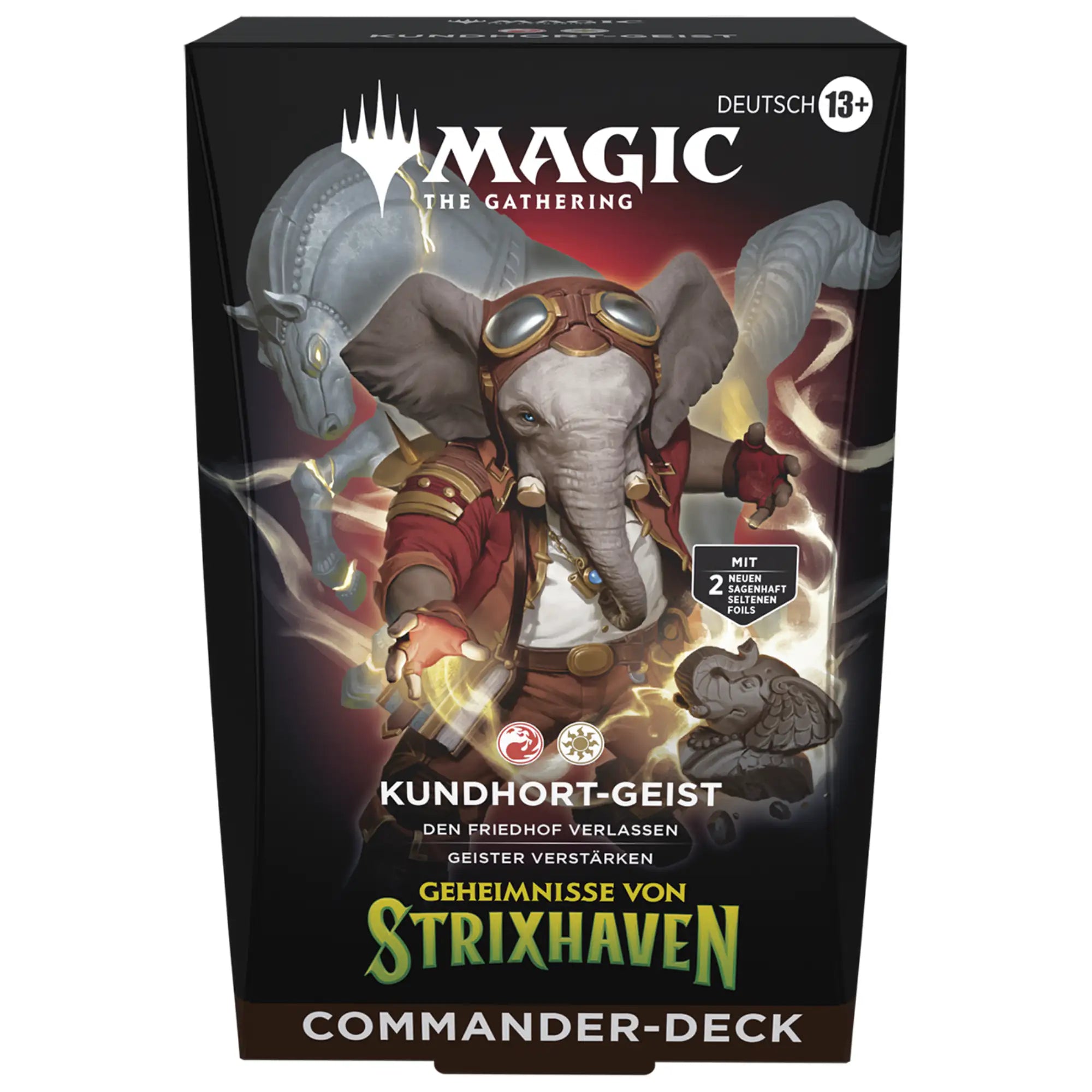 Magic: The Gathering - Geheimnisse von Strixhaven Commander Deck Kundhort Geist - DE