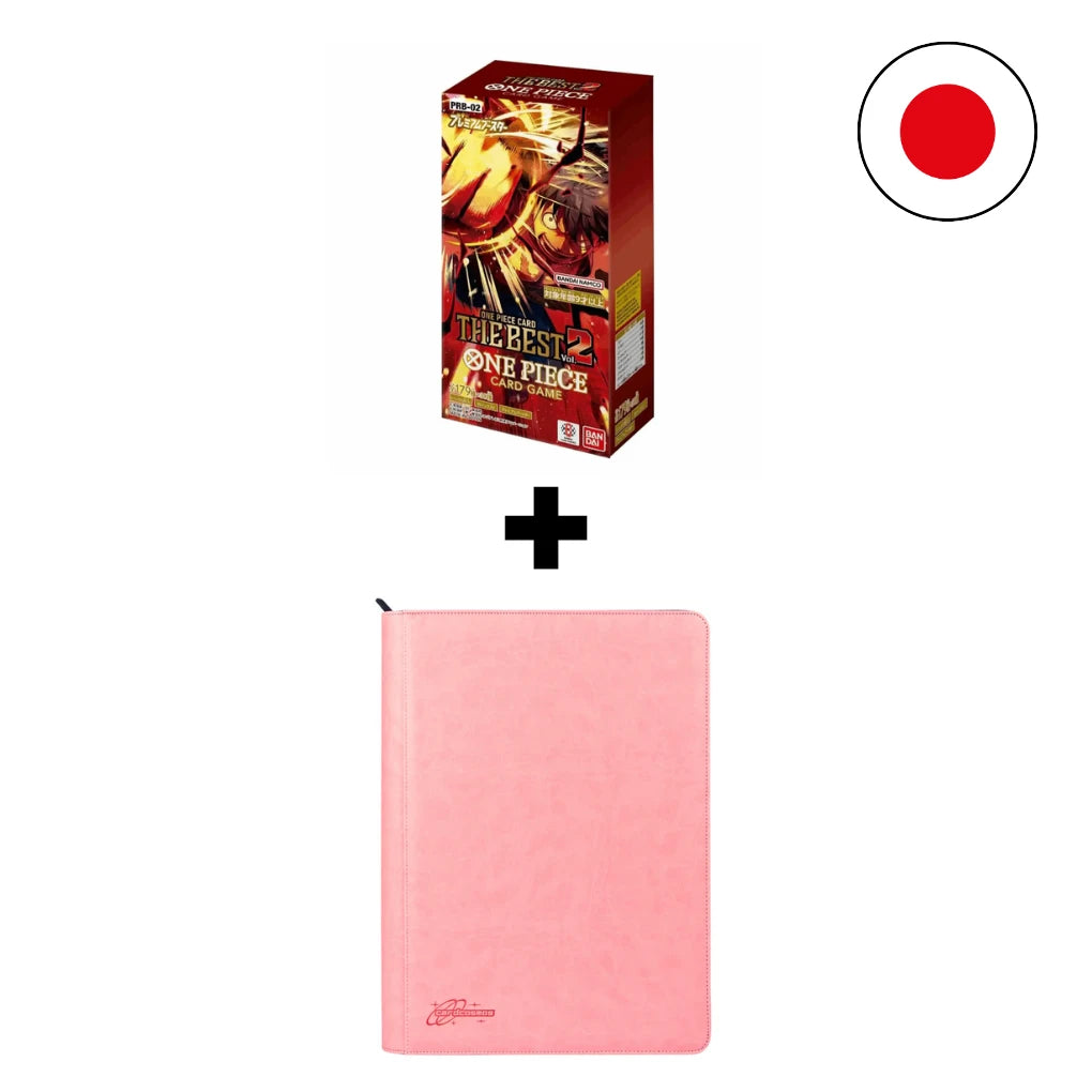 one piece card game pocket binder Buy The Best Vol.2 JP + XXL Pink in a Bundle Condition:PL collectable cards Release Date Rules Text: draw, two