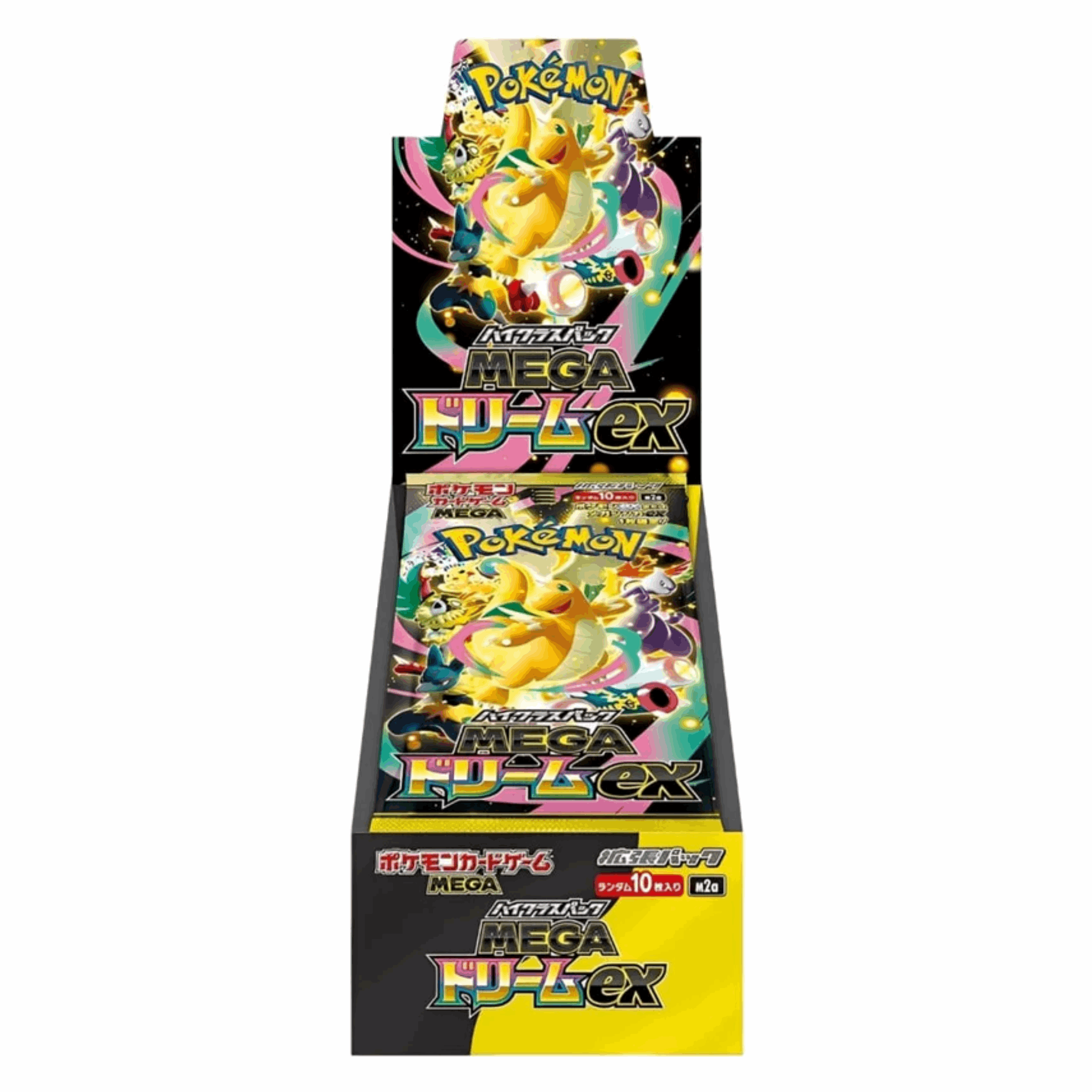 Pokémon - Mega Dream EX Booster Display CASE - JPN Display Display Offen