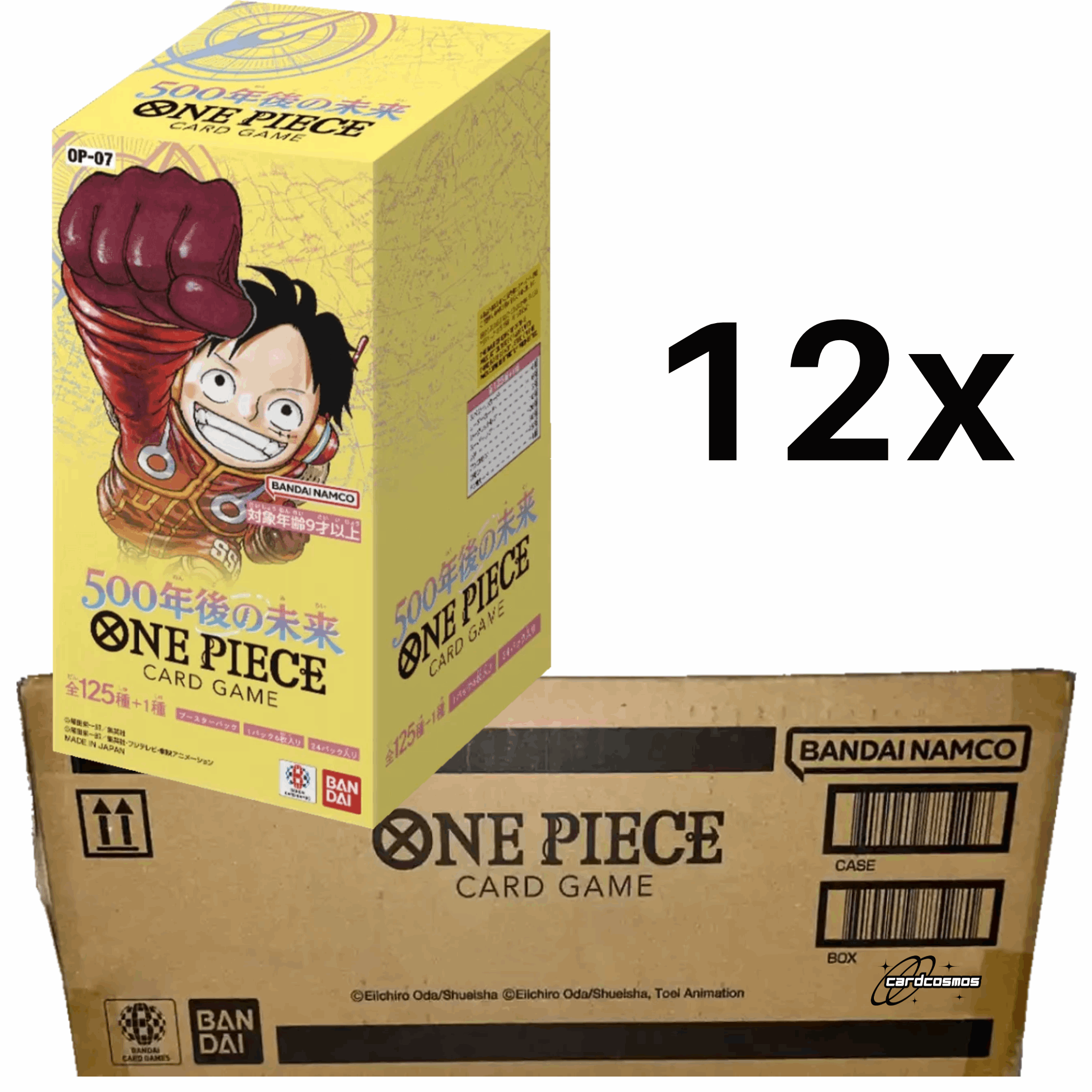 One Piece Card Game - OP07 500 Years into the Future Booster Display - JPN