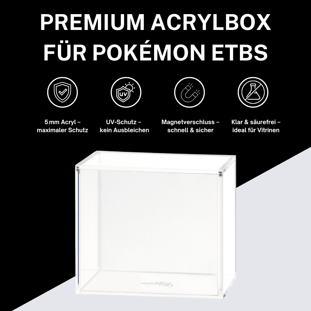 cardcosmos - Elite Trainer Box Acrylic Case - Cardcosmos