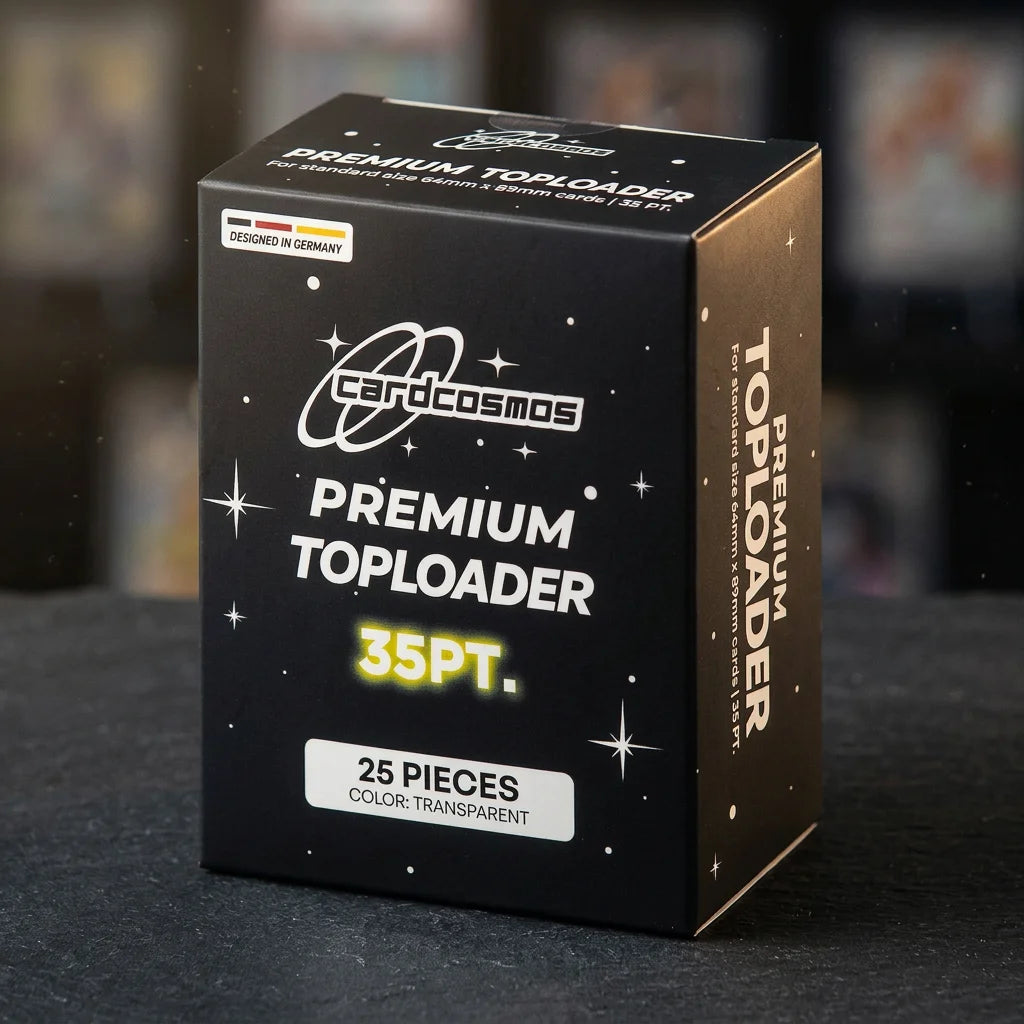 cardcosmos - 3" x 4" Premium Top Loader 35PT | 25 pcs