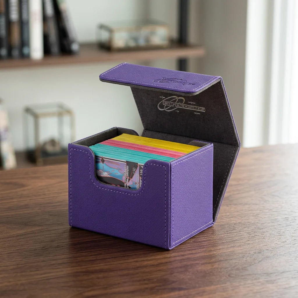 cardcosmos - Boîte de deck premium 100+ - Violet