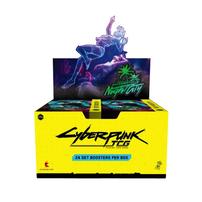 Cyberpunk TCG : Boîte de boosters Welcome to Night City EN