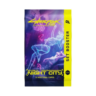 Cyberpunk TCG: Welcome to Night City Pack Booster bêta - Anglais