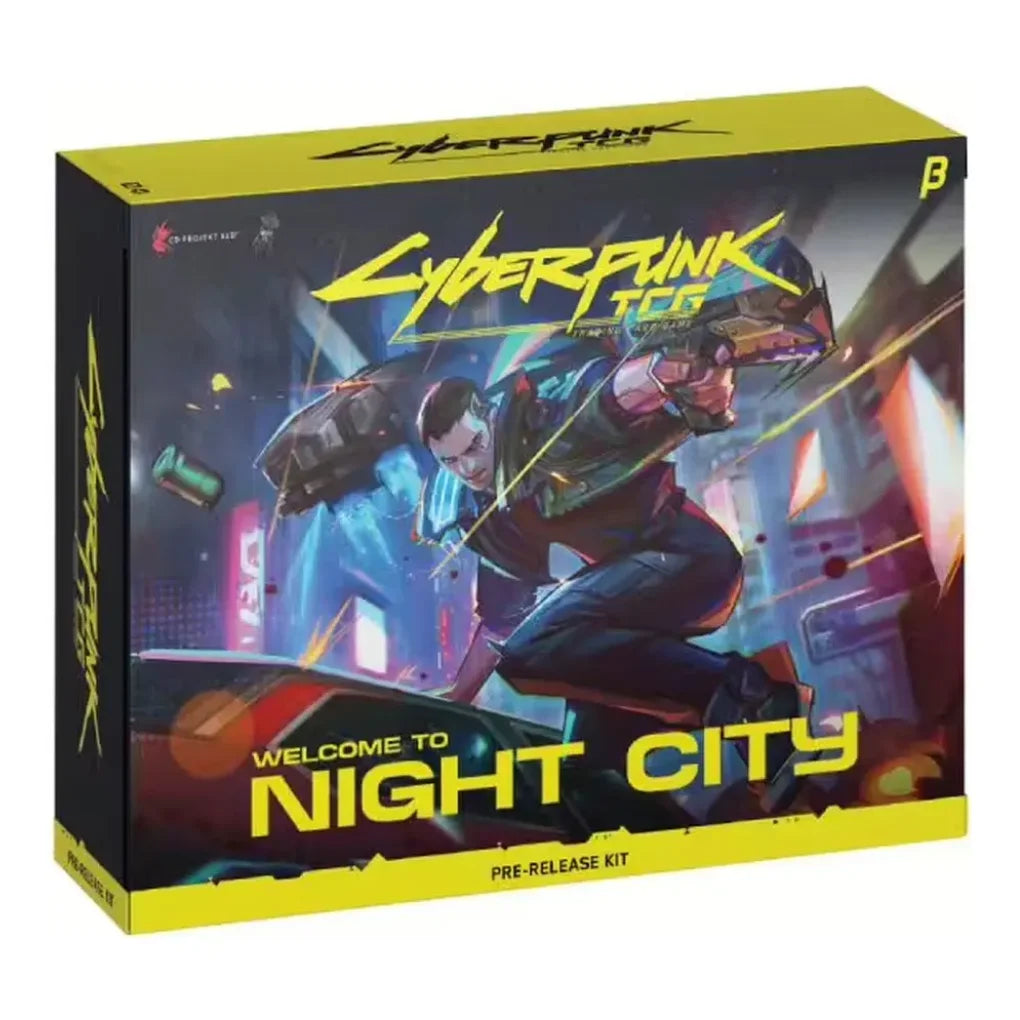 Cyberpunk TCG: Welcome to Night City Beta Pre-Release Kit English