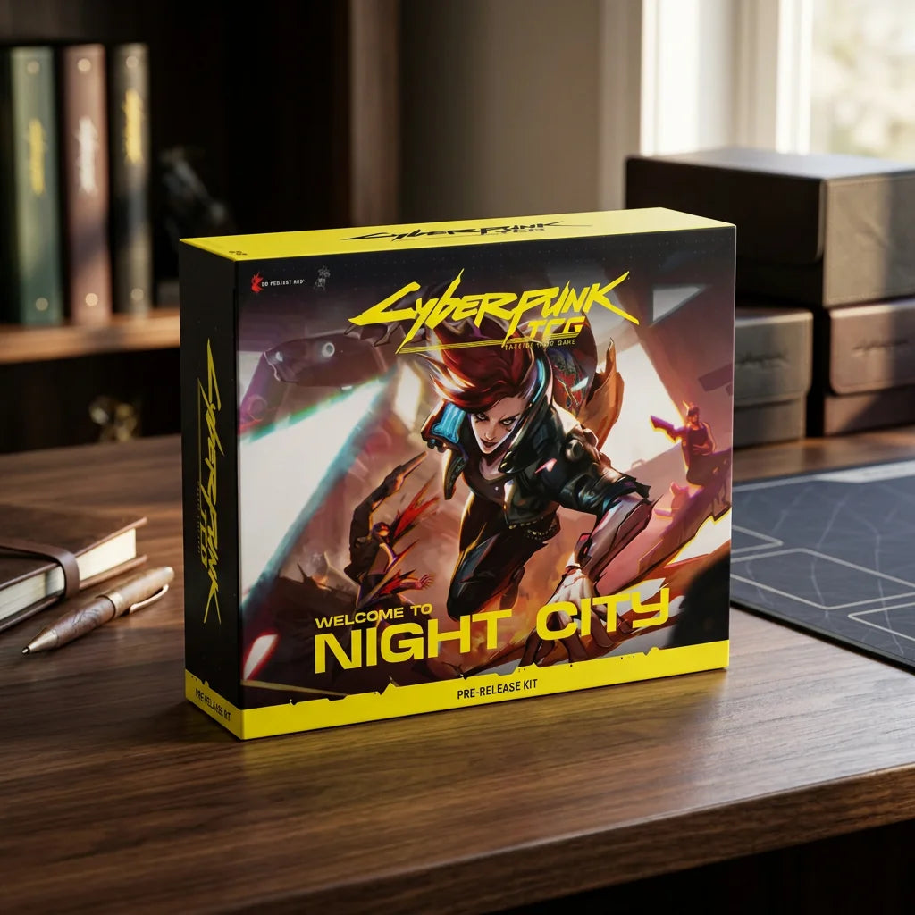 Cyberpunk TCG: Welcome to Night City Pre-Release Kit English