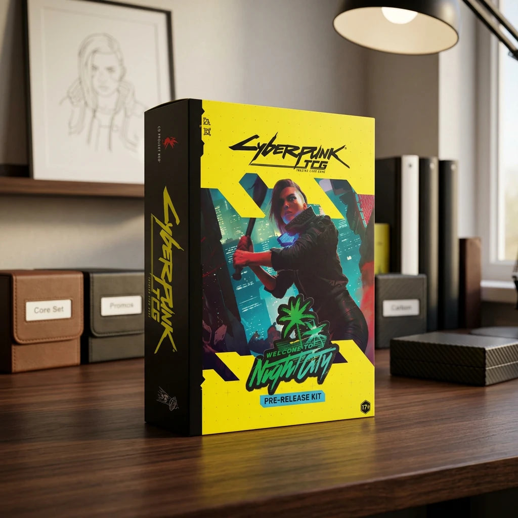 Cyberpunk TCG: Welcome to Night City Pre-Release Kit EN