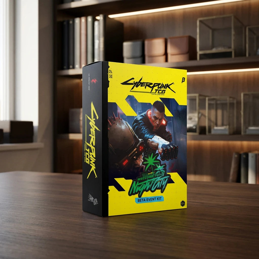 Cyberpunk TCG : Kit de pré-lancement bêta Welcome to Night City EN