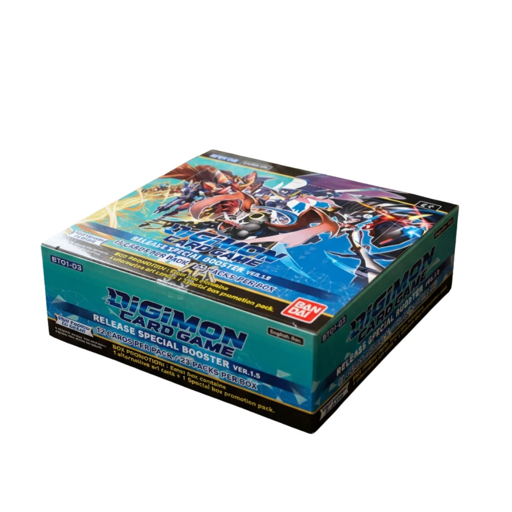 Digimon Card Game - Sortie Produit spécial Booster Ver.1.5 Display de boosters - Anglais
