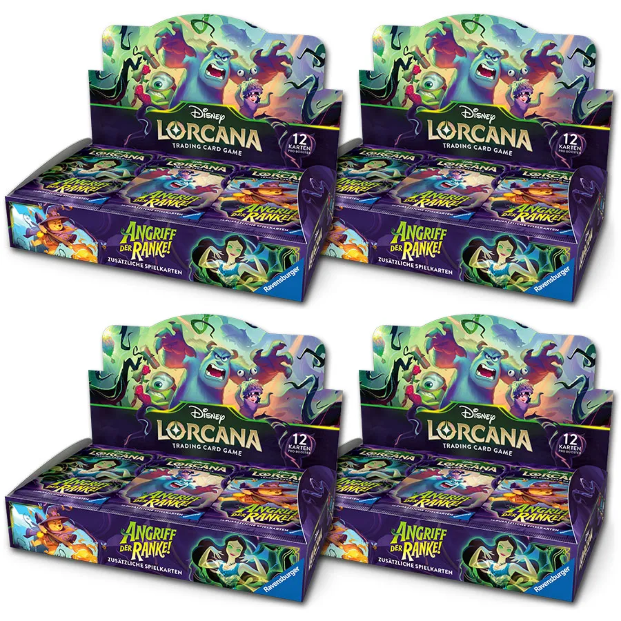 Disney Lorcana - Angriff der Ranke Booster Display - DE