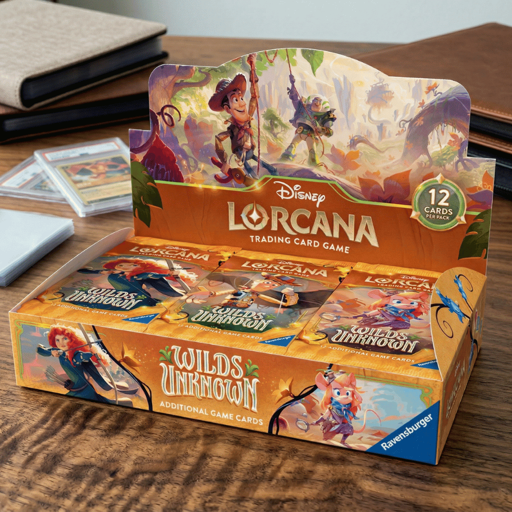 Disney Lorcana - Présentoir de boosters Wilds Unknown - EN