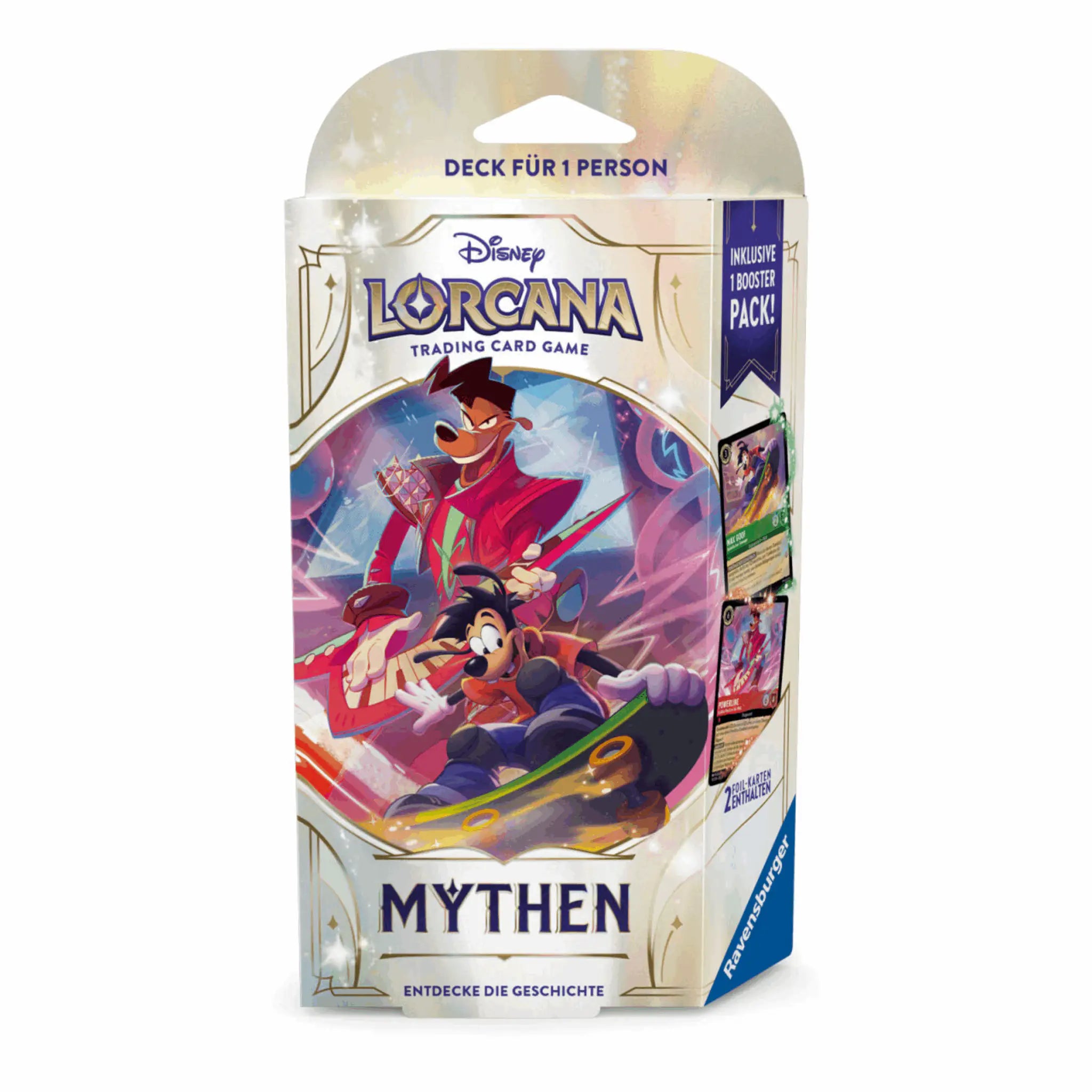 Disney Lorcana - Mythen Starter Deck Smaragd & Rubin - DE