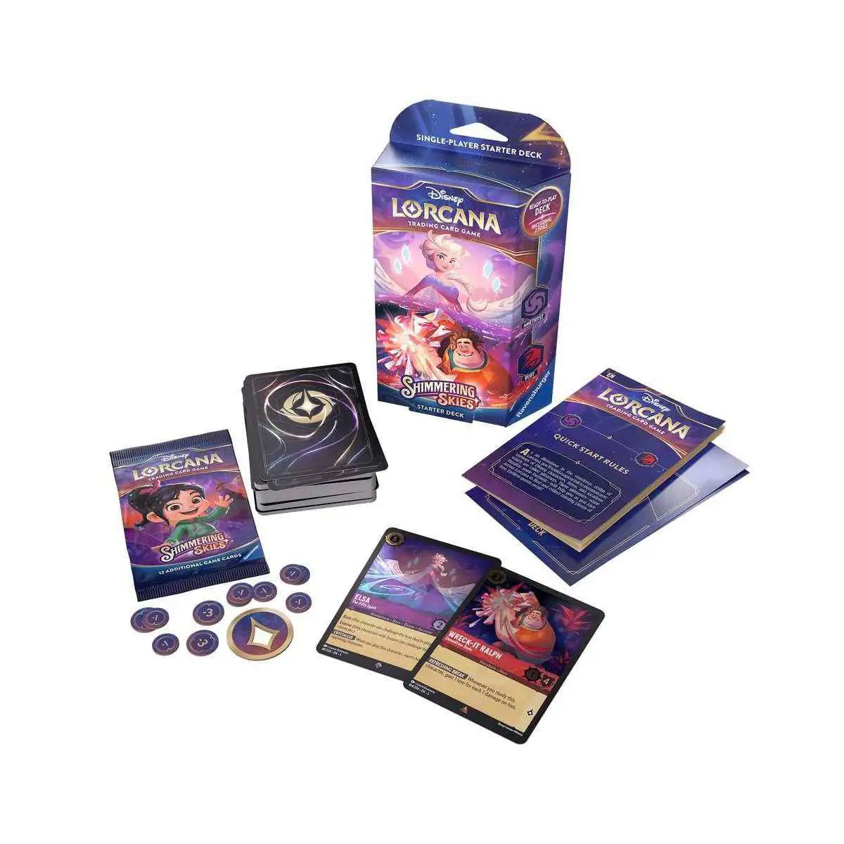 Disney Lorcana - Shimmering Skies: Starter Deck - Elsa and Ralph - EN
