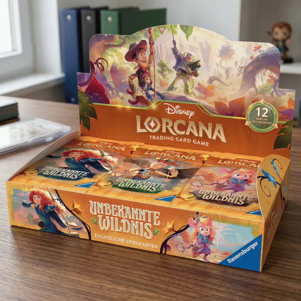 Disney Lorcana - Unbekannte Wildnis Booster Display - DE