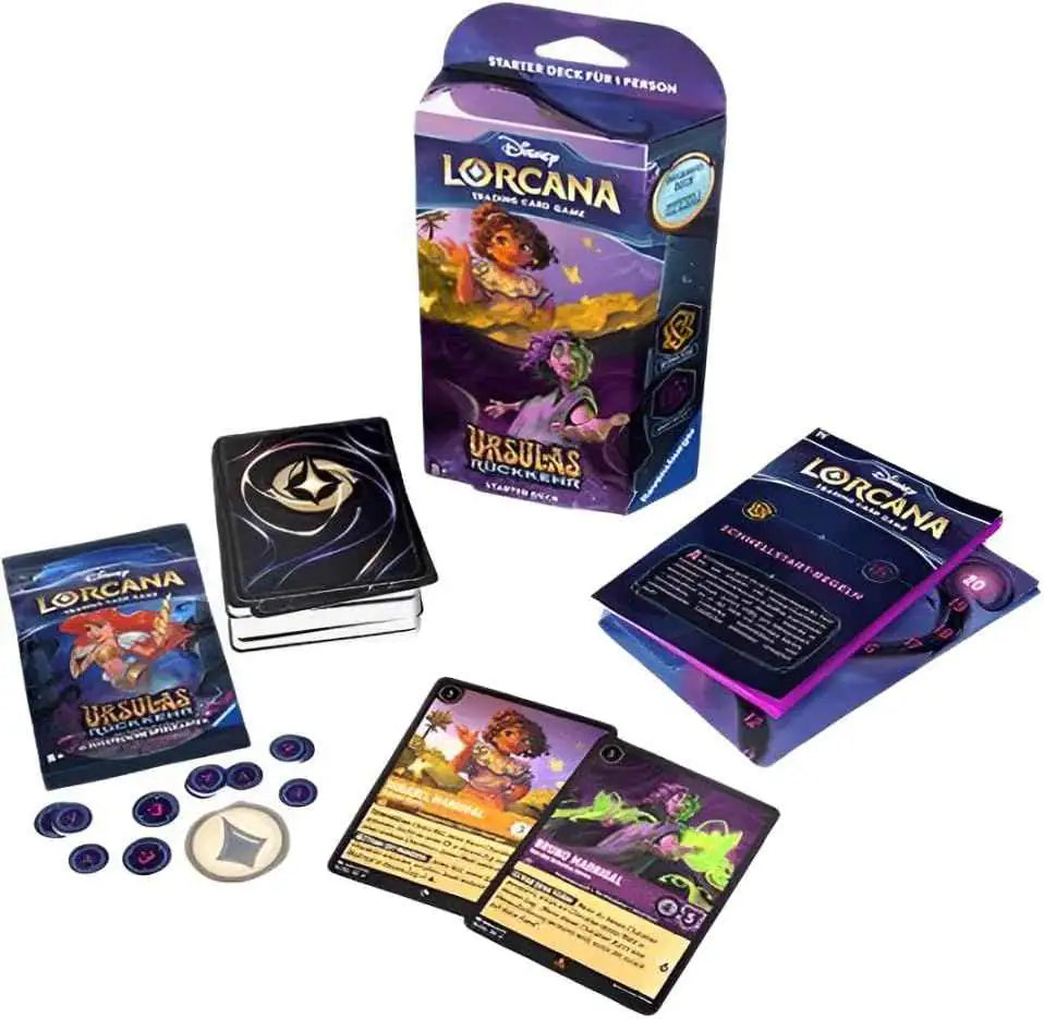 Disney Lorcana - Ursulas Return: Starter Deck Amber & Amethyst - EN