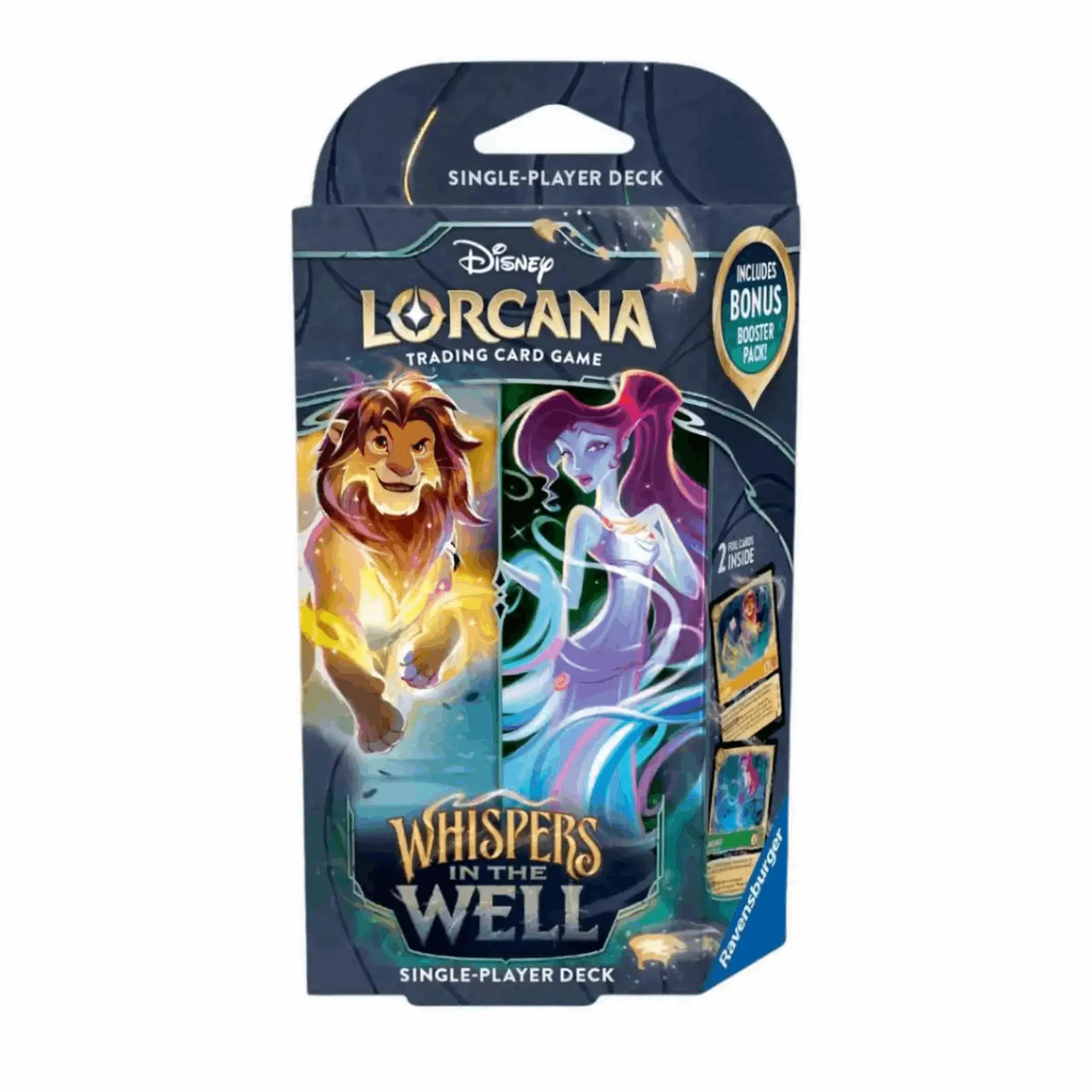 Disney Lorcana - Whispers in the Well Starter Deck Simba/Meg - EN