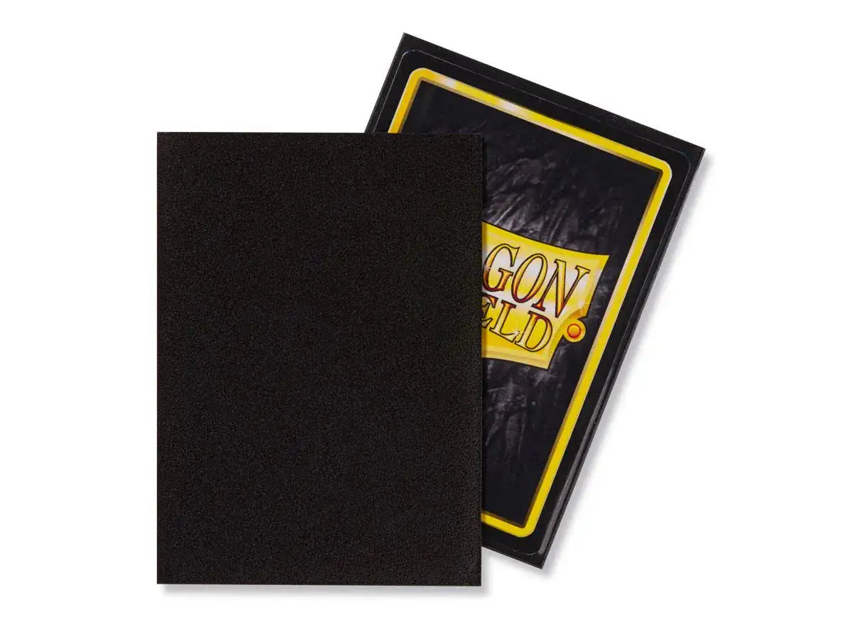 Dragon Shield Sleeves - Matte Standard Black / Schwarz | 100stk