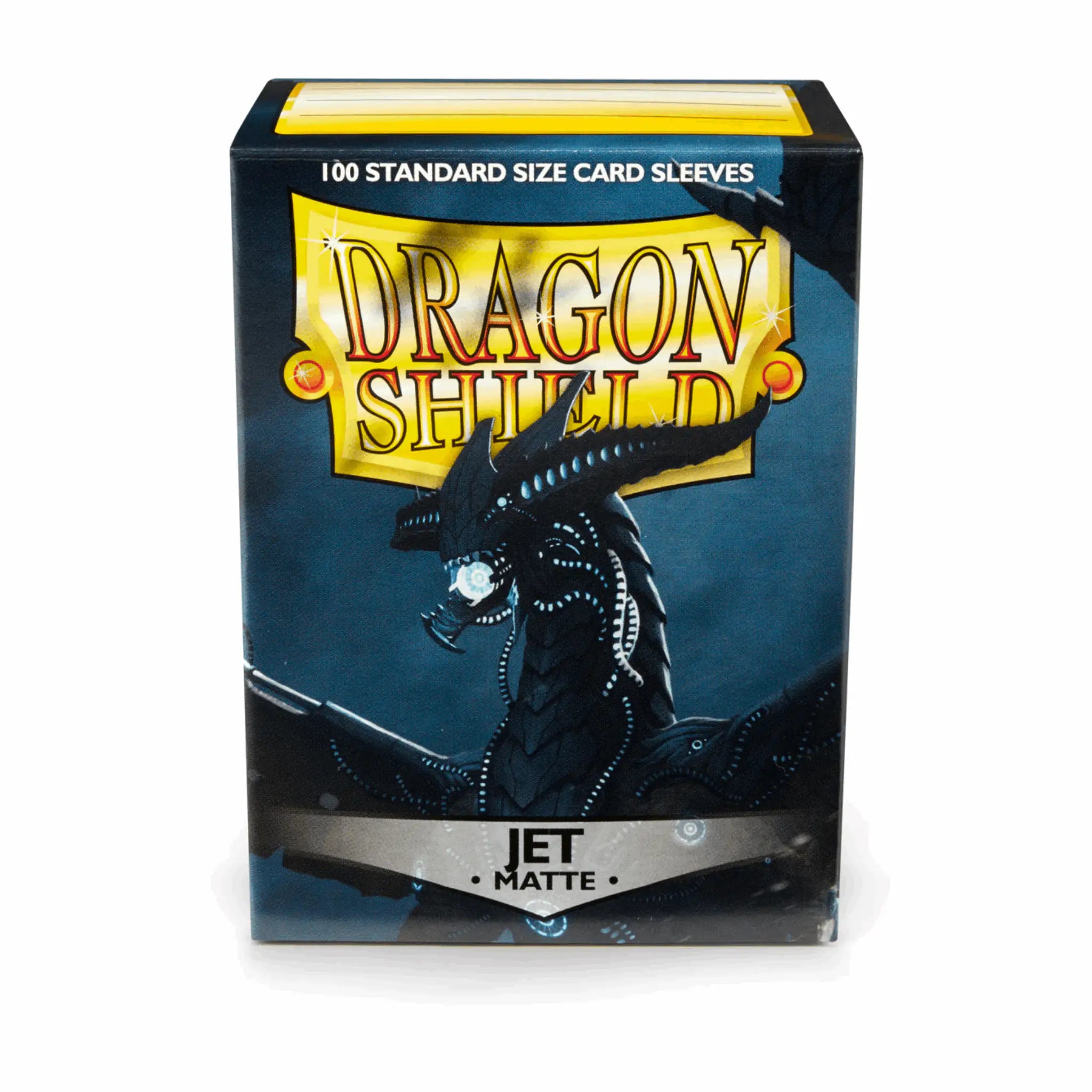 Dragon Shield Sleeves - Matte Standard Jet | 100stk