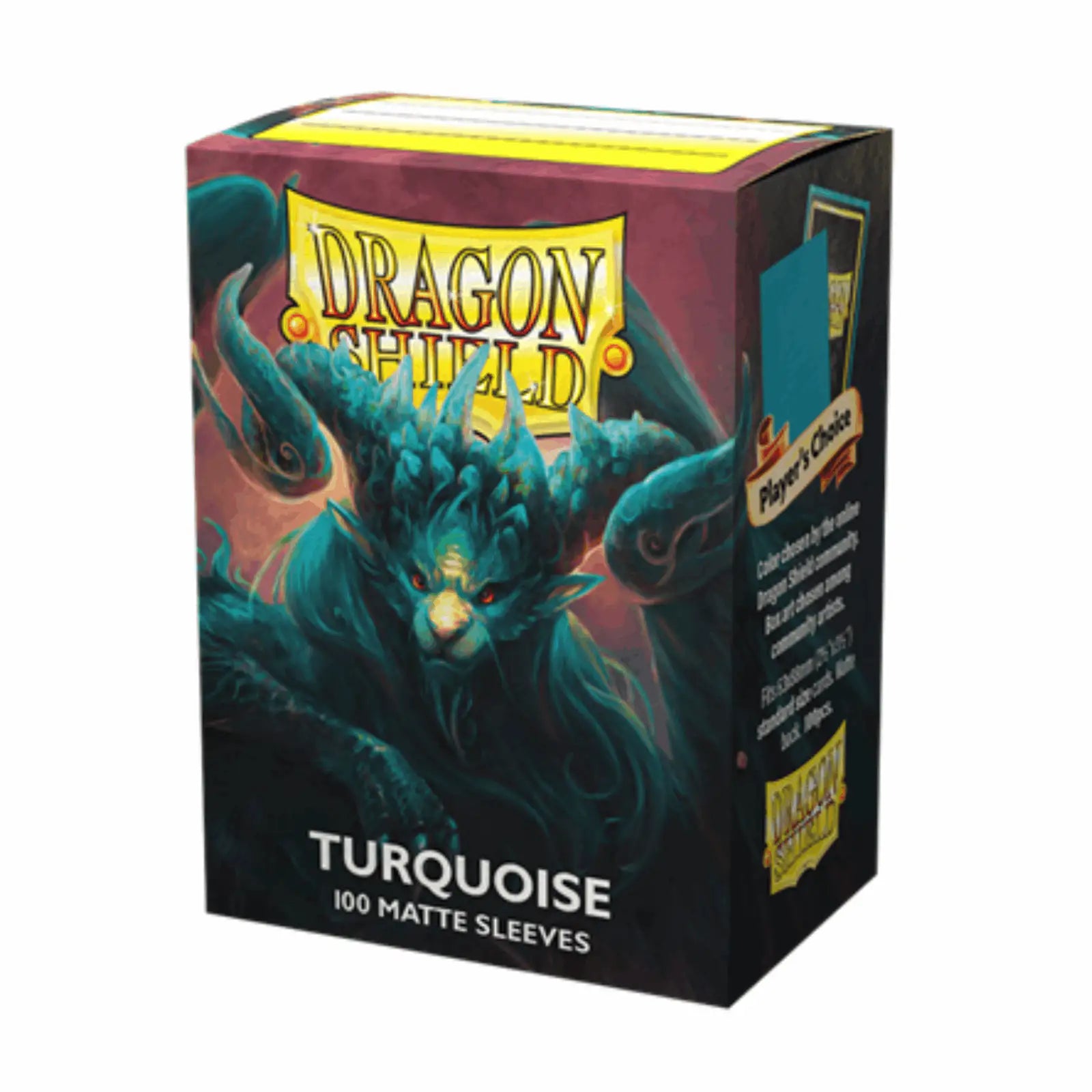 Dragon Shield Sleeves - Matte Standard Turquoise | 100stk