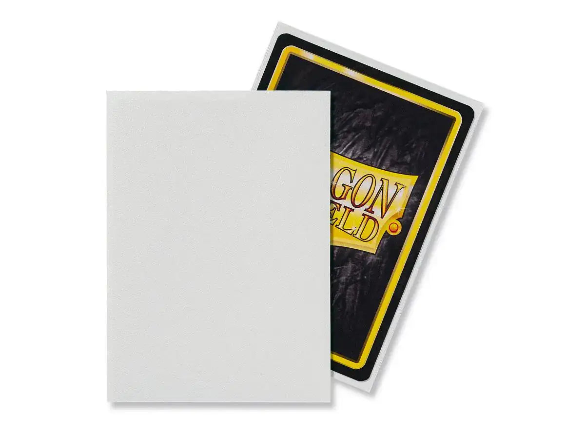Dragon Shield Sleeves - Matte Standard White | 100stk