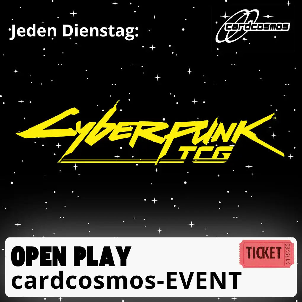 Ticket: Cyberpunk | Open Play Dienstag