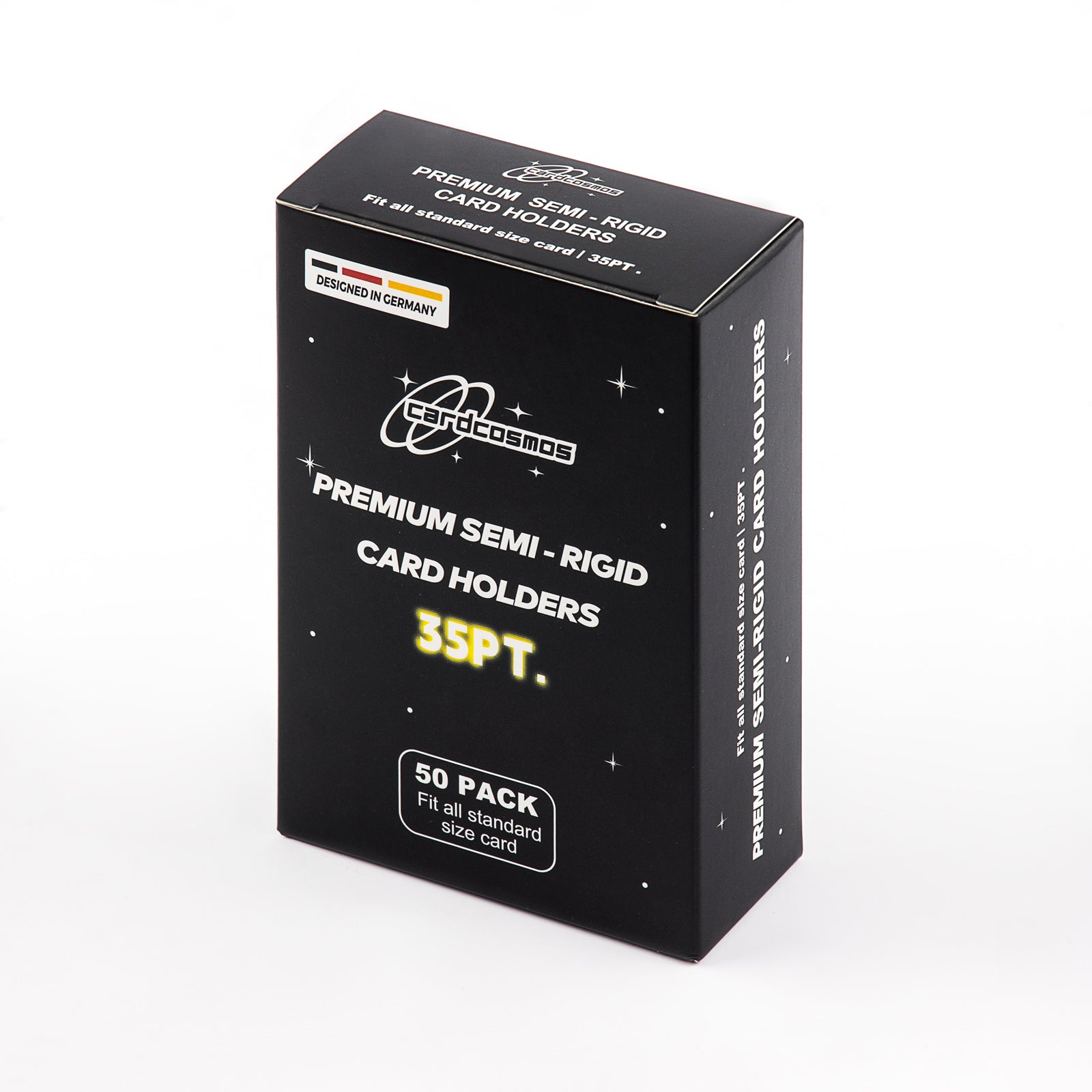 cardcosmos - Protège-cartes semi-rigides premium 35PT | 50 pcs