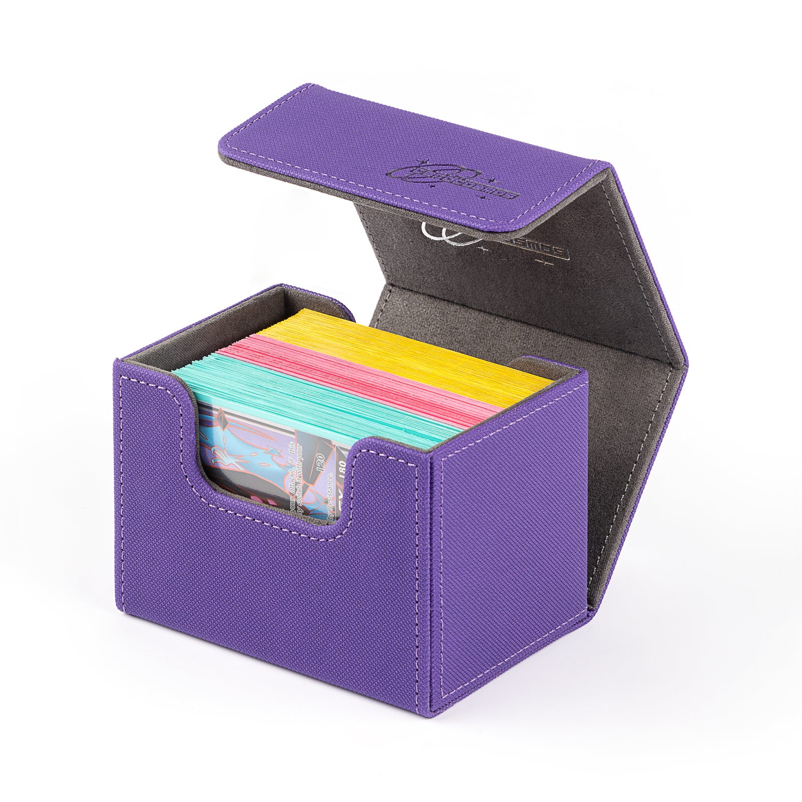 cardcosmos - Boîte de deck premium 100+ - Violet