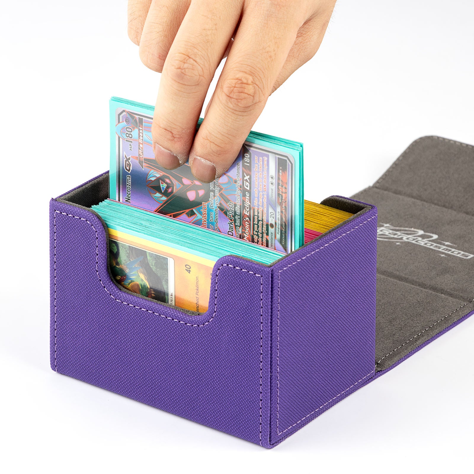 cardcosmos - Boîte de deck premium 100+ - Violet