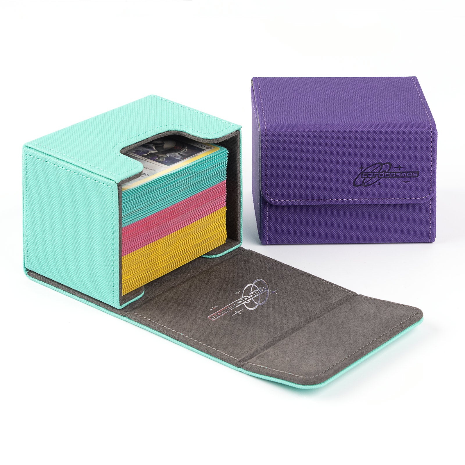 cardcosmos - Boîte de deck premium 100+ - Violet