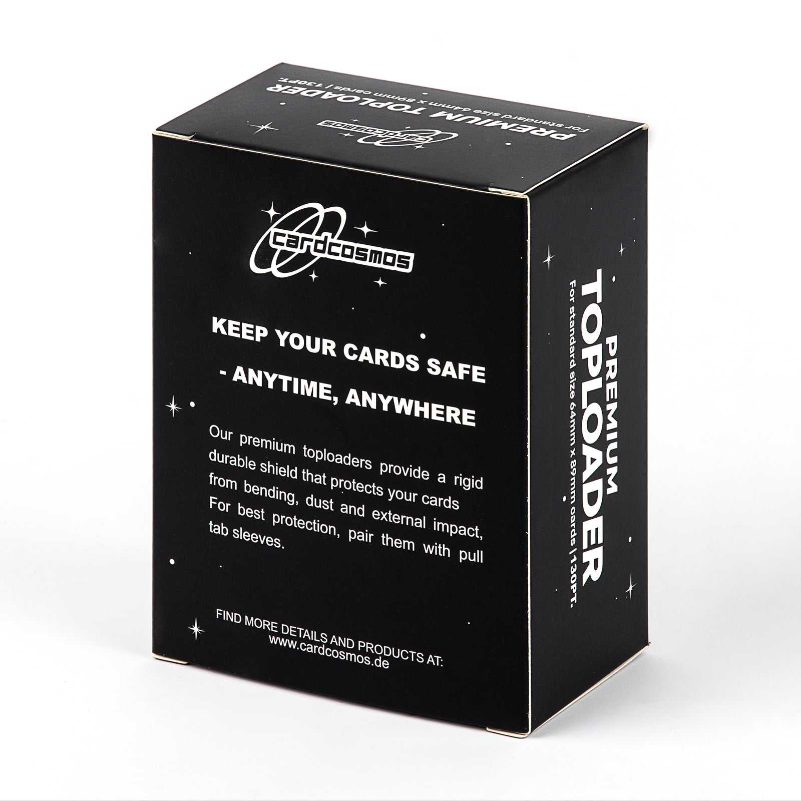 cardcosmos - Toploader premium 3" x 4" 130PT | 10 pcs