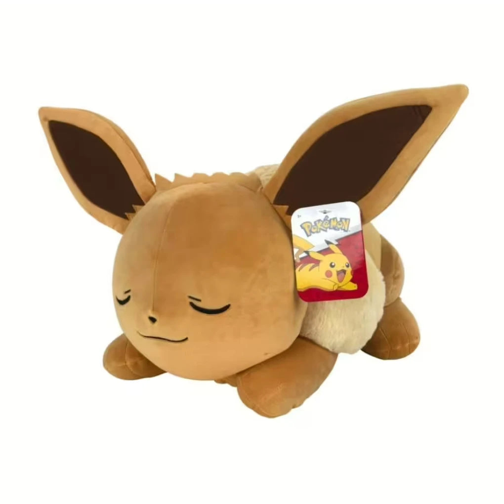 Pokémon – Evoli (Eevee) schlafend Plüsch 45 cm (Jazwares)