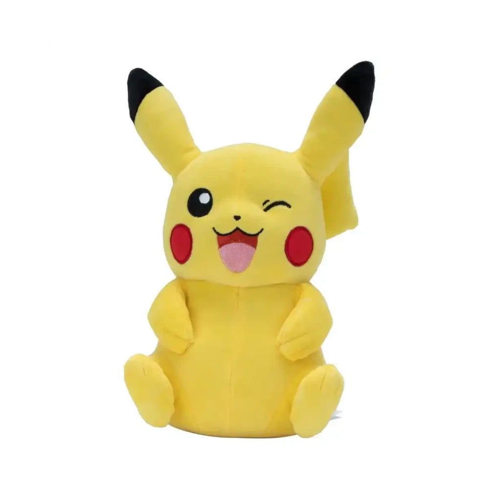 Pokémon – Pikachu Winking Plüsch 30 cm (Jazwares)