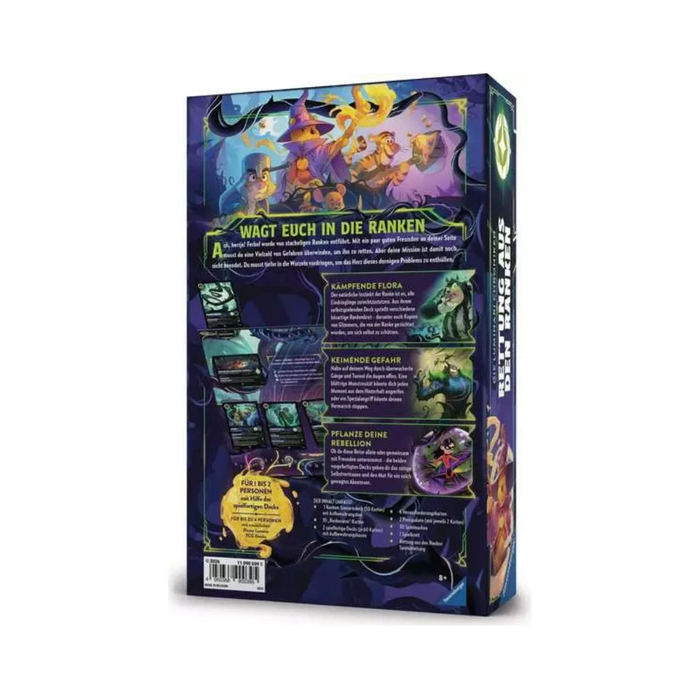 Disney Lorcana - Les chroniques de Luminari : le sauvetage dans les lianes - Allemand