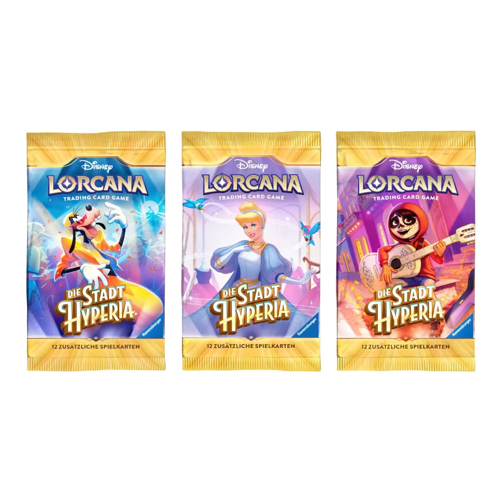 Disney Lorcana - Die Stadt Hyperia Display de boosters - Allemand