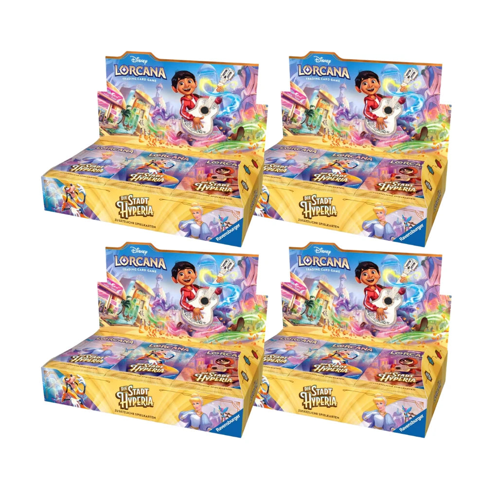 Disney Lorcana - Die Stadt Hyperia Display de boosters - Allemand