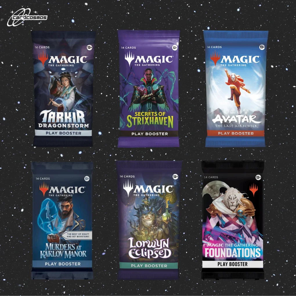 Magic: The Gathering Set Mystère de boosters de jeu Anglais – 3 boosters aléatoires différents