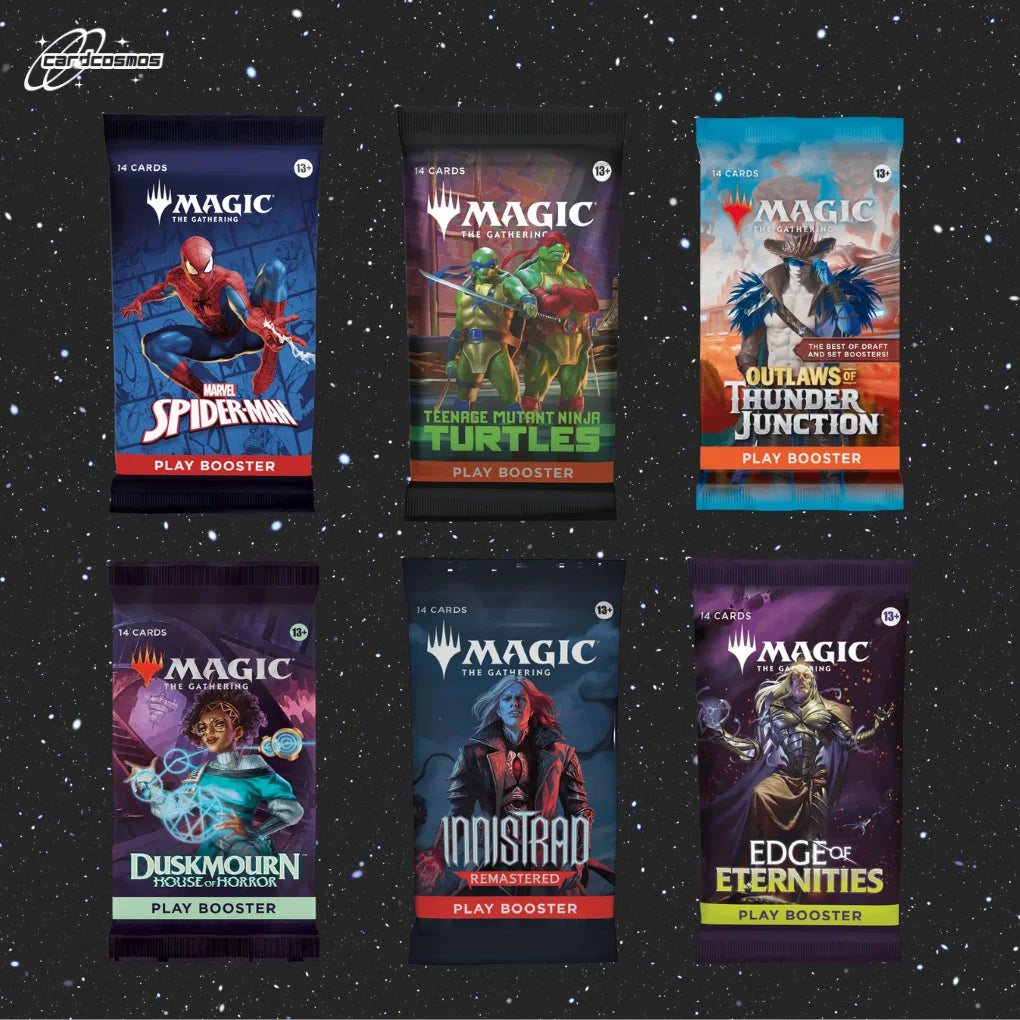 Magic: The Gathering Set Mystère de boosters de jeu Anglais – 3 boosters aléatoires différents
