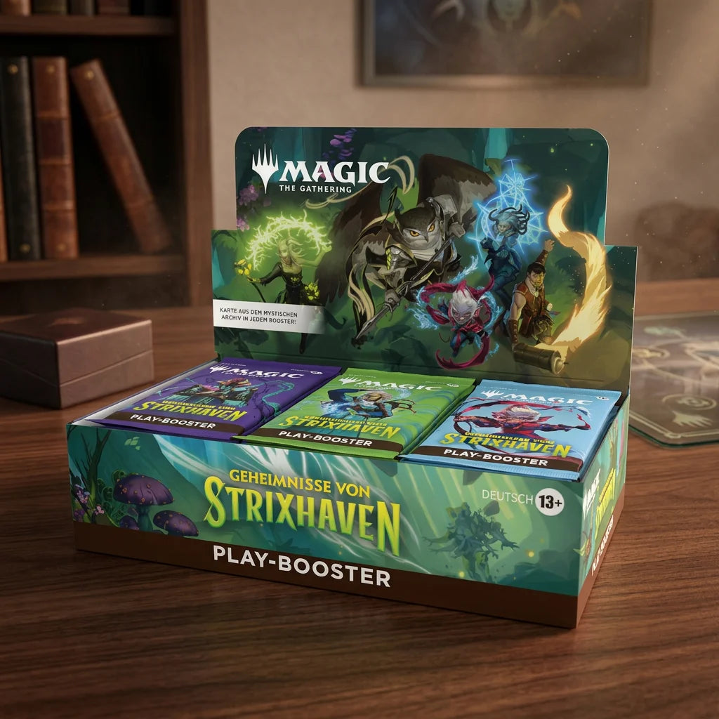 Magic: The Gathering - Geheimnisse von Strixhaven Boîte de boosters de jeu - Allemand