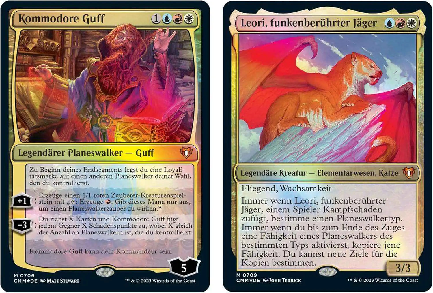 Magic: The Gathering - Commander Masters - Commander-Deck – Planeswalker-Party - DE