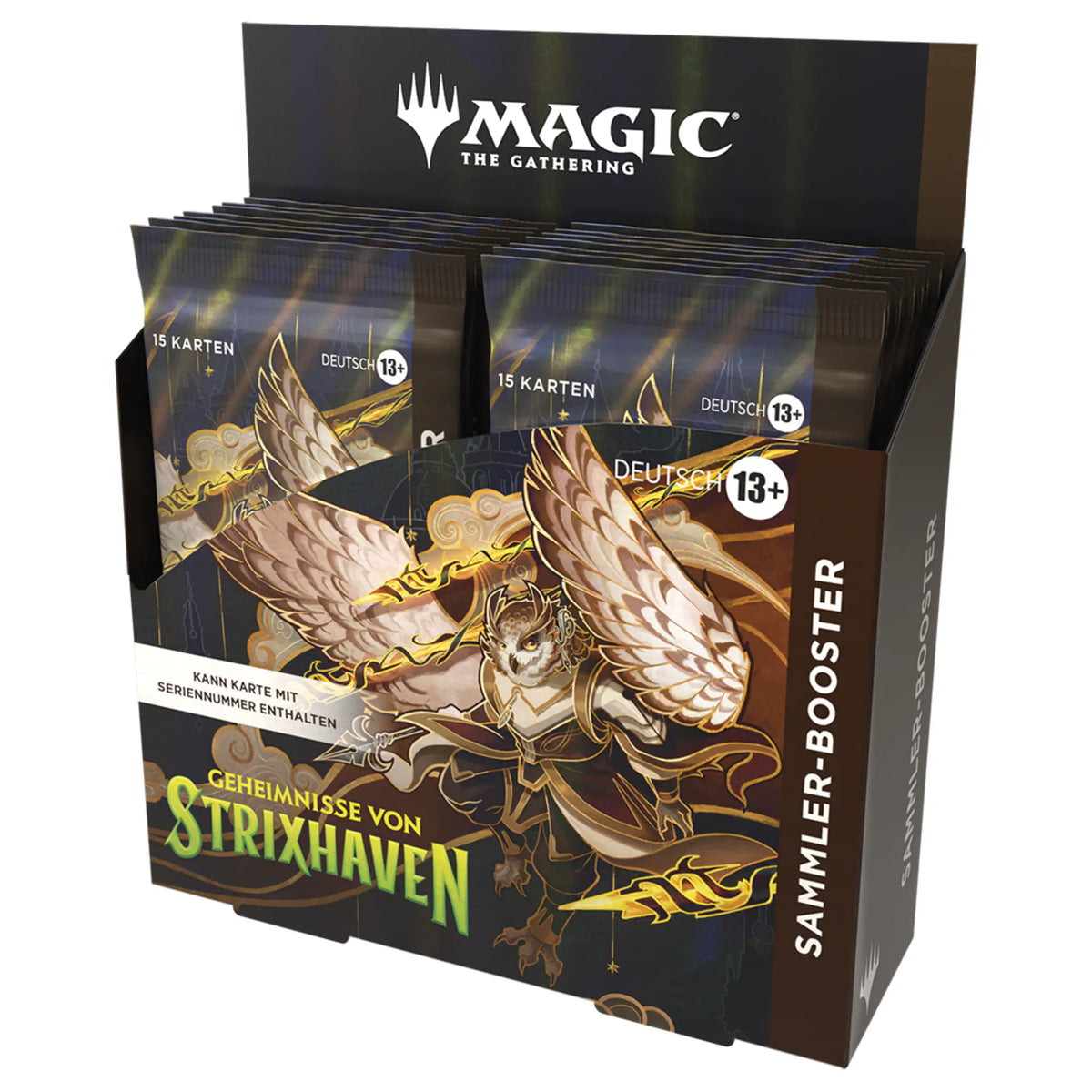 Magic: The Gathering - Geheimnisse von Strixhaven Sammler Booster Display - DE