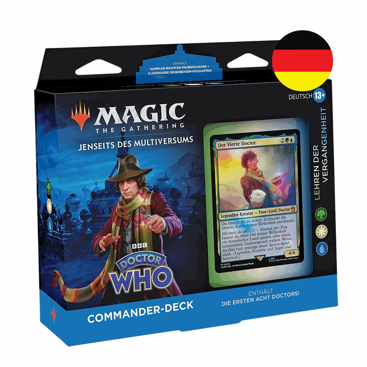 Magic: The Gathering - Jenseits des Universums: Doctor Who Lehren der Vergangenheit Commander Deck - DE