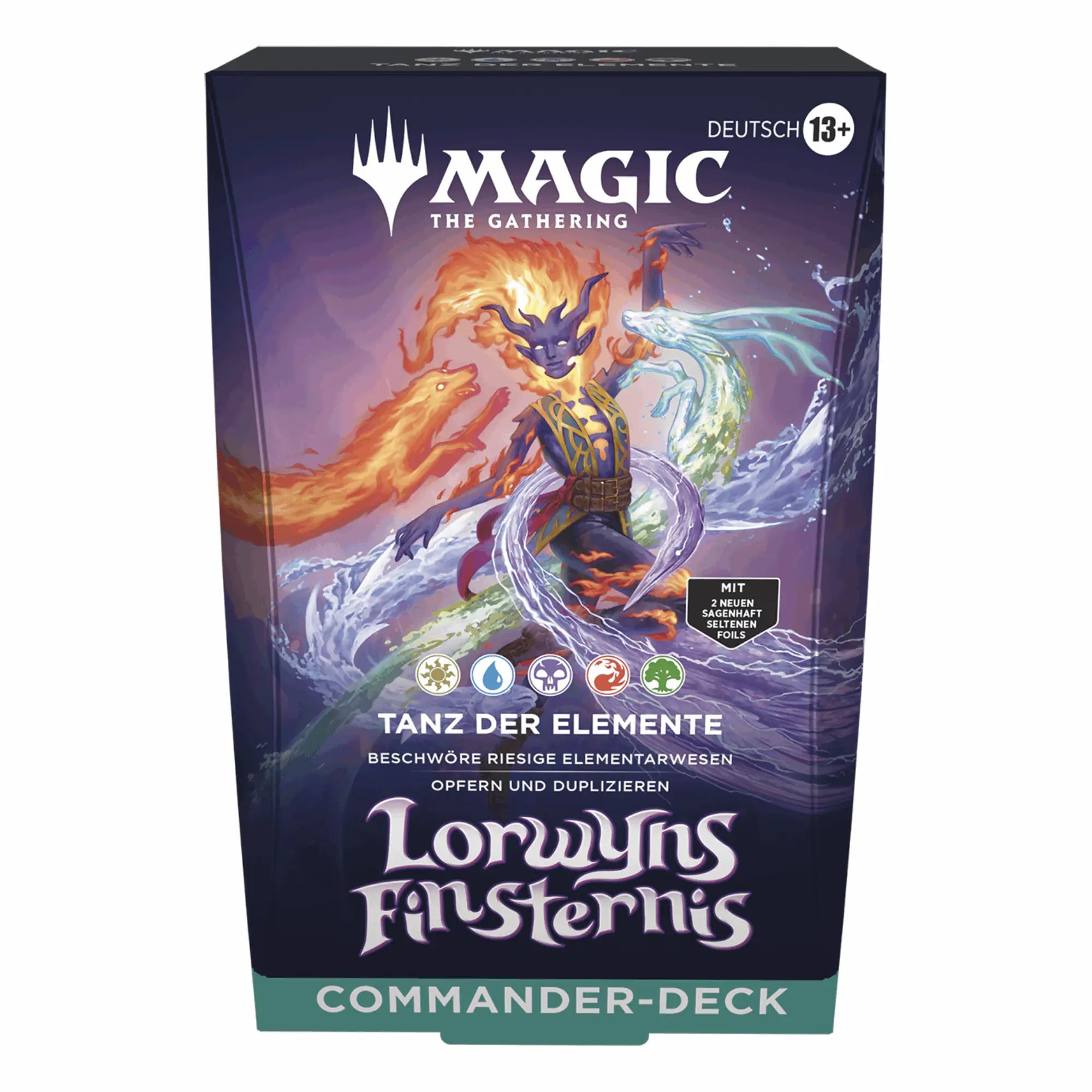 Magic: The Gathering - Lorwyns Finsternis Commander Deck Tanz der Elemente - DE