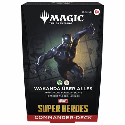 Magic: The Gathering - Marvel Super Heroes Commander Deck Wakanda über Alles - DE